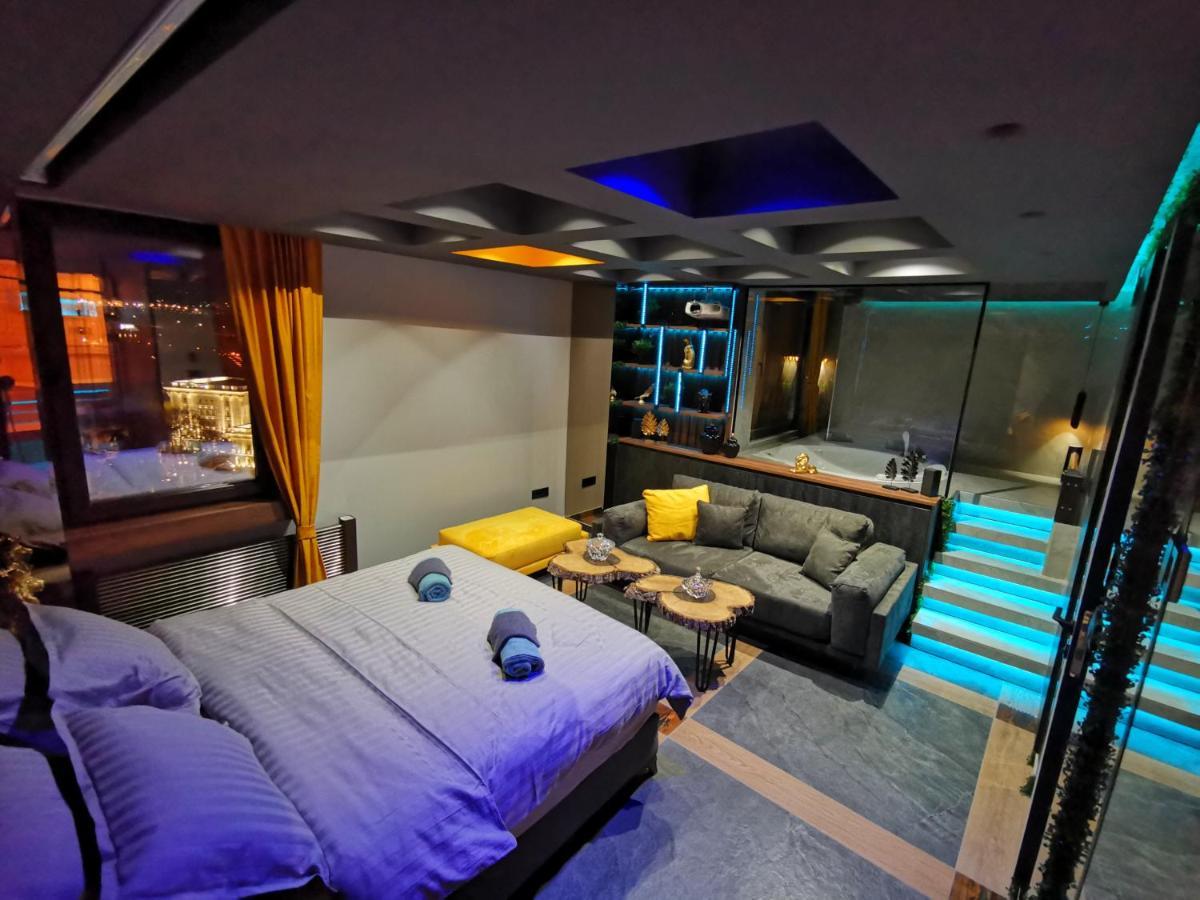 Pentlux - Spa Penthouse In The Heart Of Skopje Exterior foto